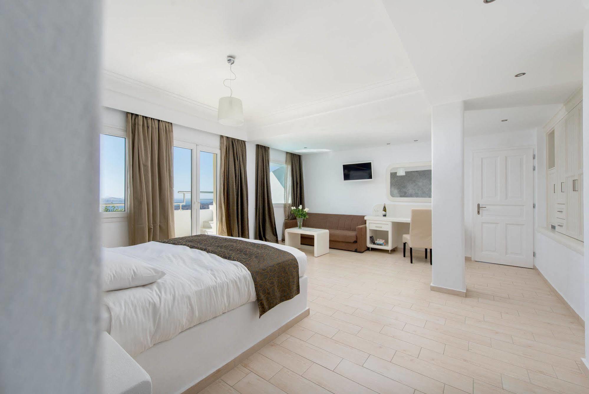 Tzekos Villas Fira  Bagian luar foto